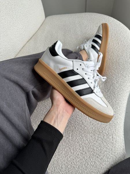 Adidas Samba XLG White/Black Gum adi-0397-660048 фото