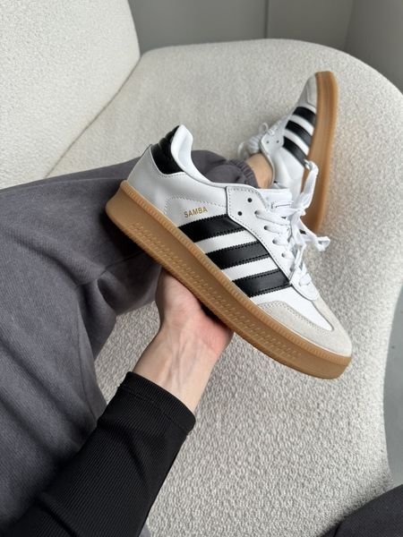 Adidas Samba XLG White/Black Gum adi-0397-660048 фото