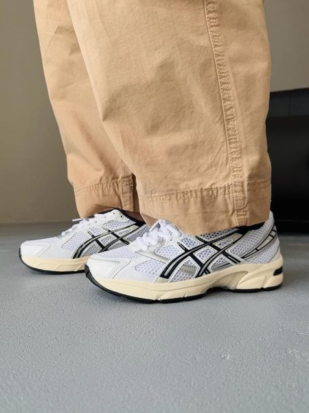 Asics Gel-1130 White/Black/Beige asc-0020-514133 фото