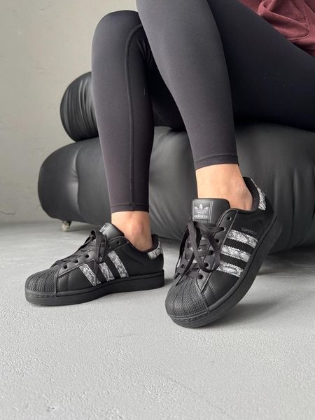 Adidas Superstar II Black/Snakeskin adi-0554-1429154 фото