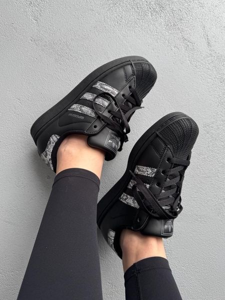 Adidas Superstar II Black/Snakeskin adi-0554-1429154 фото