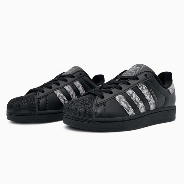 Adidas Superstar II Black/Snakeskin adi-0554-1429154 фото