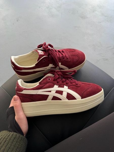 Asics Onitsuka Tiger Tokuten Platform Burgundy asc-0247-1438981 фото