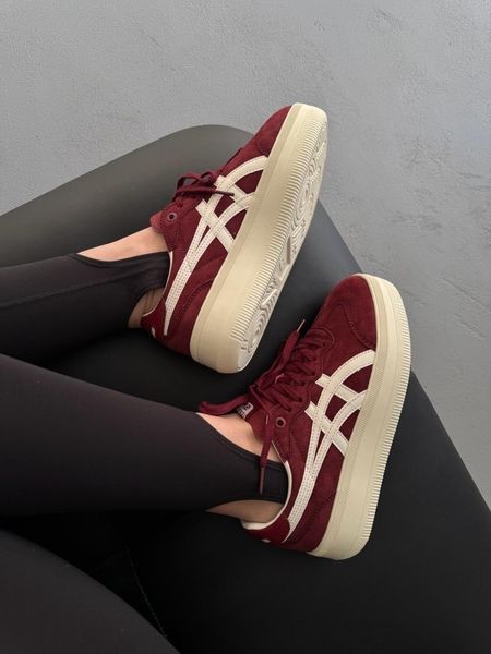 Asics Onitsuka Tiger Tokuten Platform Burgundy asc-0247-1438981 фото
