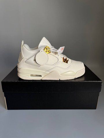 Nike Air Jordan 4 Retro Metallic Gold БРАК 881 nik-0800-0881-1635224 фото
