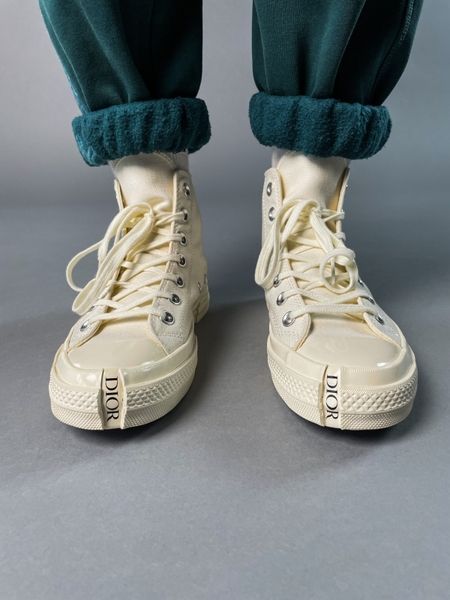 Converse x Dior Hi Beige con-0005-111523 фото