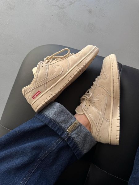 Nike SB Dunk x Supreme Beige nik-0758-1456762 фото