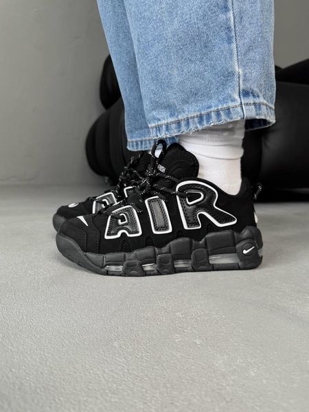 Nike Air More Uptempo 96 Black/White nik-0530-970956 фото