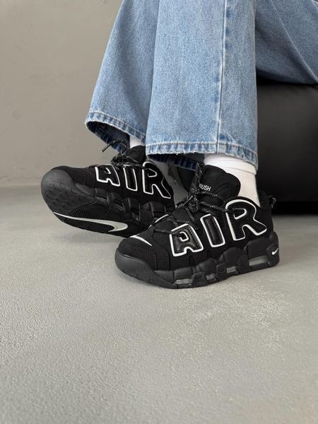 Nike Air More Uptempo 96 Black/White nik-0530-970956 фото
