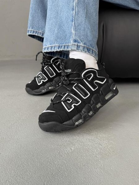 Nike Air More Uptempo 96 Black/White nik-0530-970956 фото