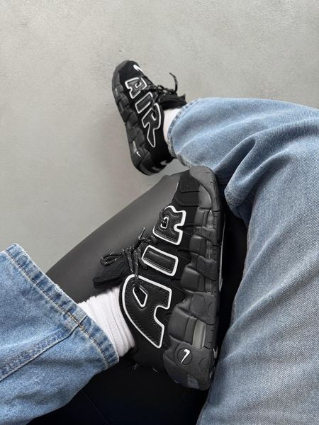 Nike Air More Uptempo 96 Black/White nik-0530-970956 фото