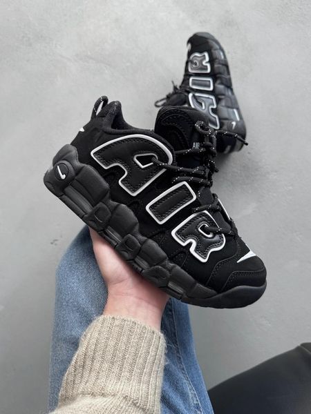 Nike Air More Uptempo 96 Black/White nik-0530-970956 фото