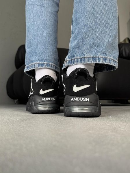 Nike Air More Uptempo 96 Black/White nik-0530-970956 фото