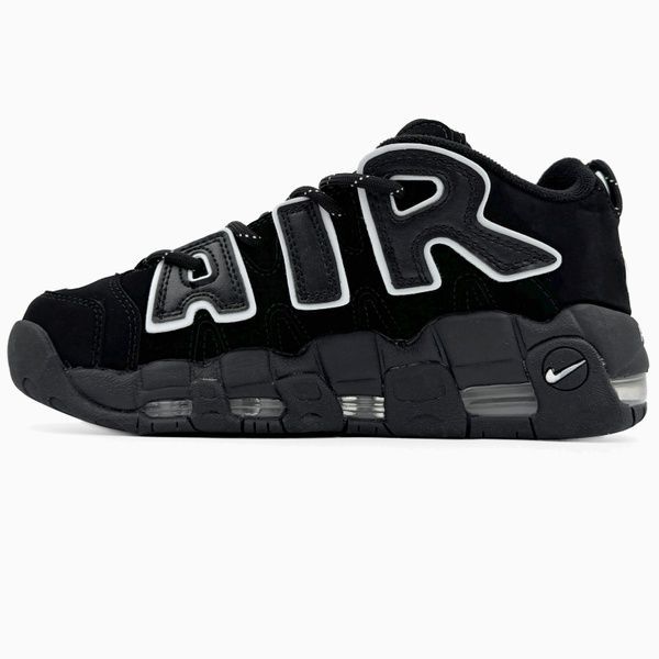 Nike Air More Uptempo 96 Black/White nik-0530-970956 фото