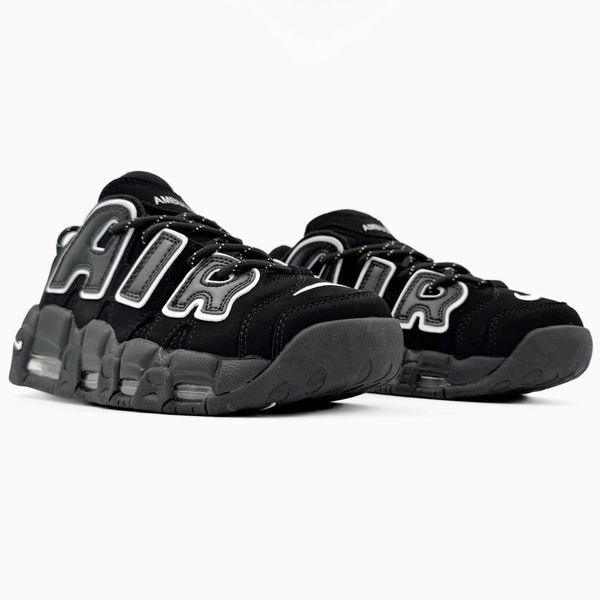 Nike Air More Uptempo 96 Black/White nik-0530-970956 фото