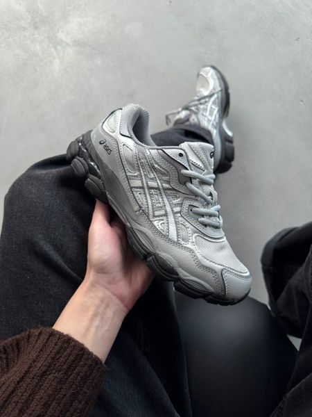 Asics Gel-NYC Silver/Black asc-0132-975303 фото