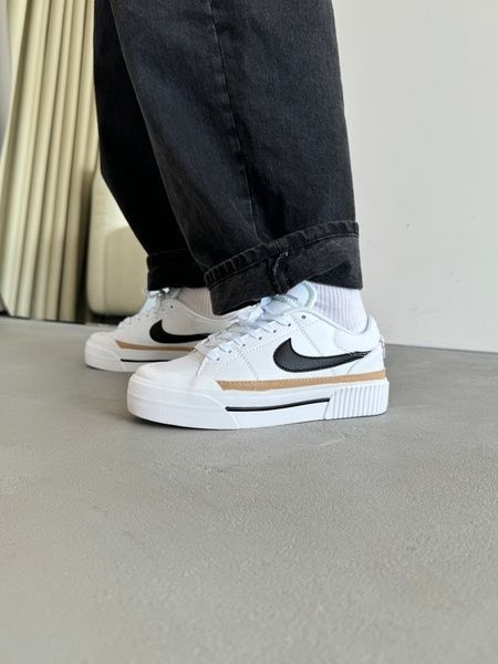 Nike Court Legacy Lift White/Black nik-0381-440296 фото