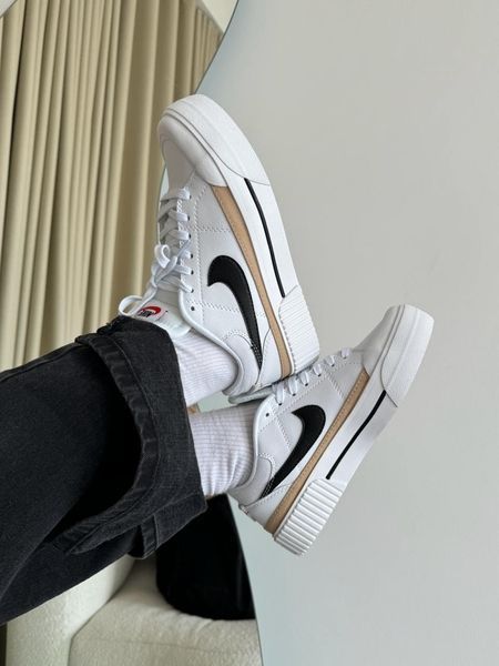 Nike Court Legacy Lift White/Black nik-0381-440296 фото