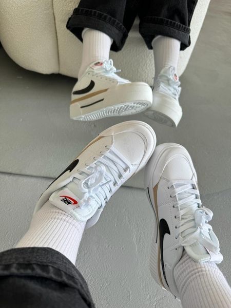 Nike Court Legacy Lift White/Black nik-0381-440296 фото
