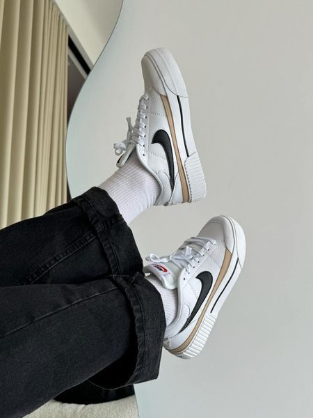 Nike Court Legacy Lift White/Black nik-0381-440296 фото
