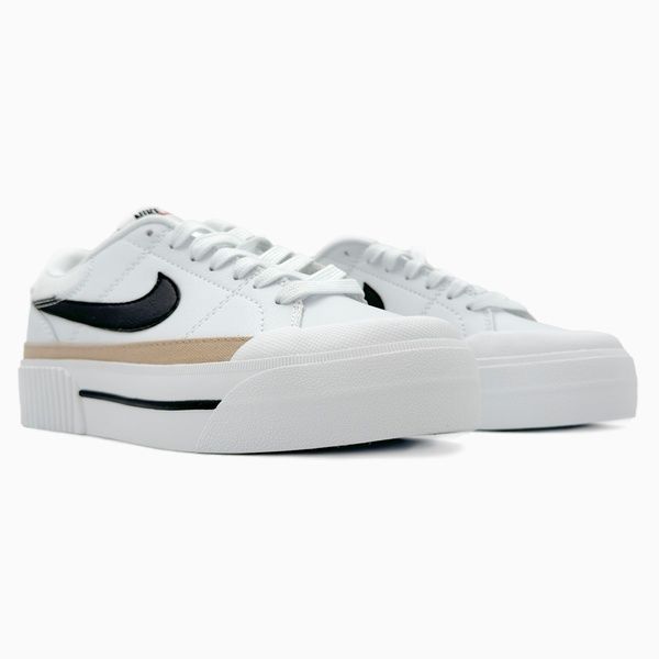 Nike Court Legacy Lift White/Black nik-0381-440296 фото