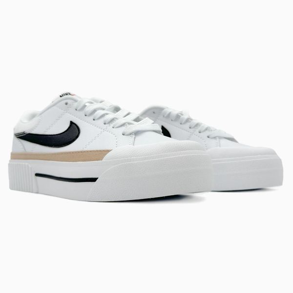 Nike Court Legacy Lift White/Black nik-0381-440296 фото