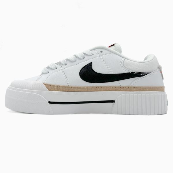 Nike Court Legacy Lift White/Black nik-0381-440296 фото