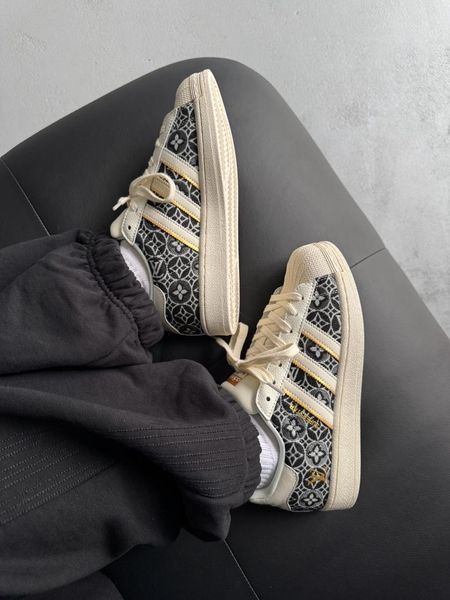 Adidas Superstar x Louis Vuitton Beige/Black adi-0534-1363208 фото