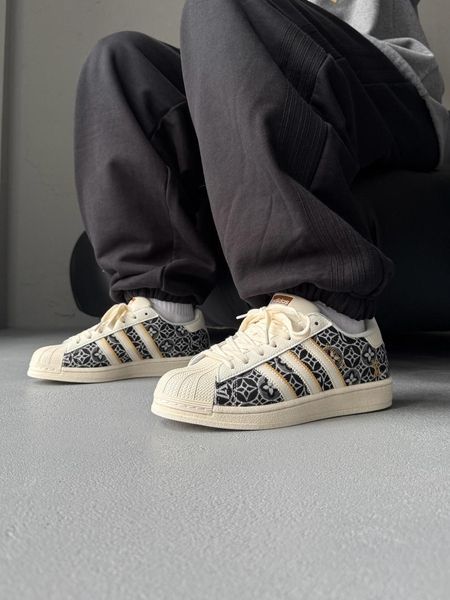 Adidas Superstar x Louis Vuitton Beige/Black adi-0534-1363208 фото