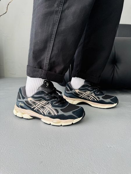 Asics Gel-NYC Black/Grey/Beige asc-0229-1248490 фото