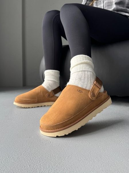 Ugg Goldenstar Clog Chestnut/Beige ugg-0110-1301432 фото