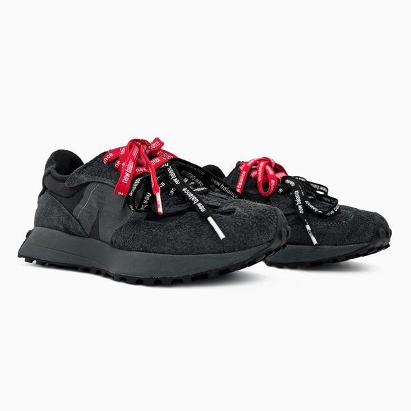 New Balance 327 Black Extreme Laces nbl-0478-1454879 фото