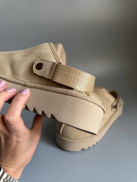 Ugg Lanah Clog Platform Beige БРАК 377 ugg-0122-0377-1327062 фото