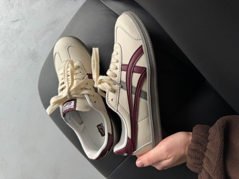 Asics Onitsuka Tiger Tokuten Burgundy/Beige asc-0243-1408864 фото
