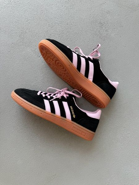 Adidas Spezial Black/Pink/Gum adi-0444-792936 фото