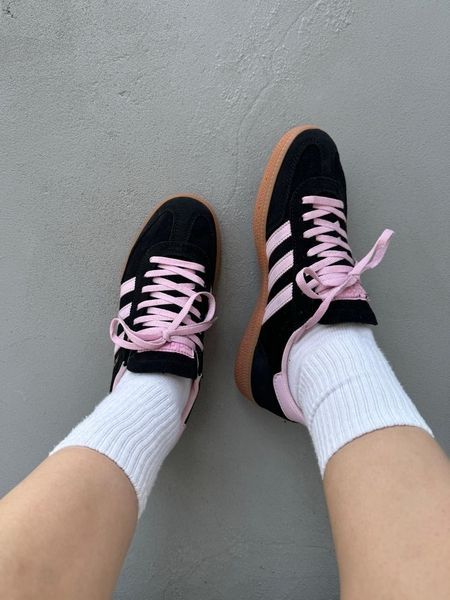 Adidas Spezial Black/Pink/Gum adi-0444-792936 фото