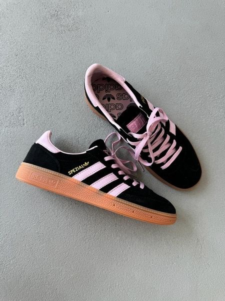 Adidas Spezial Black/Pink/Gum adi-0444-792936 фото