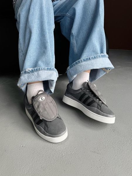 Adidas Campus x Bad Bunny Grey adi-0573-1505452 фото