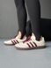 Adidas Samba OG Wonder White/Maroon adi-0544-1374029 фото 3