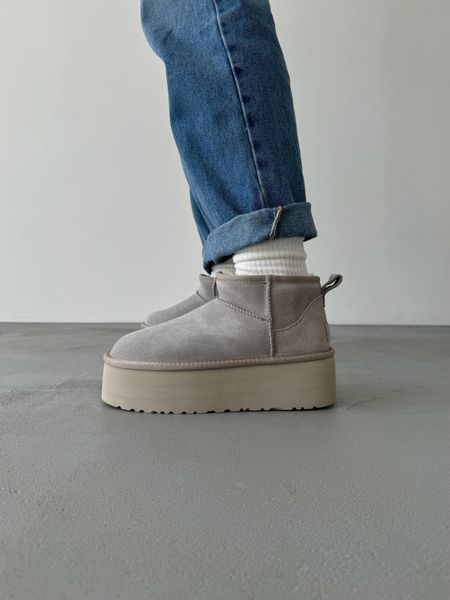 Ugg Classic Ultra Mini Platform XL Grey ugg-0079-845104 фото