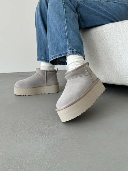Ugg Classic Ultra Mini Platform XL Grey ugg-0079-845104 фото