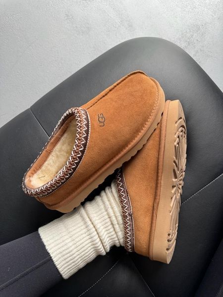 Ugg Tasman Chestnut (коричнева вишивка) ugg-0051-465911 фото