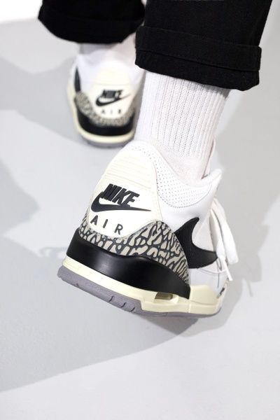 Nike Air Jordan 3 Retro White/Brown nik-0438-601465 фото