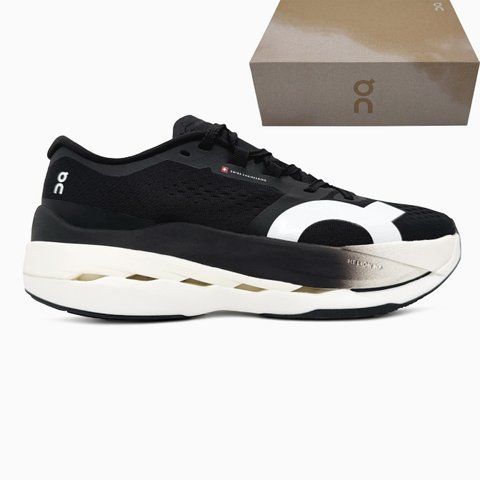 ON Cloudboom Max White/Black 📦 on-0004-1464651 фото