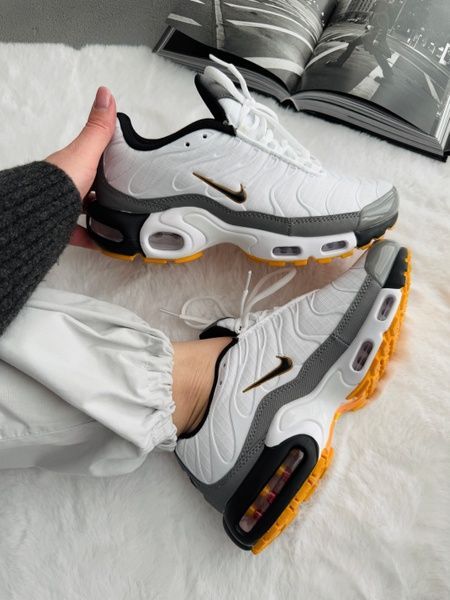 Nike Air Max TN White/Gray/Orange nik-0586-1024999 фото