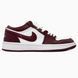 Nike Jordan 1 Retro Low White/Bordo nik-0551-988302 фото 22