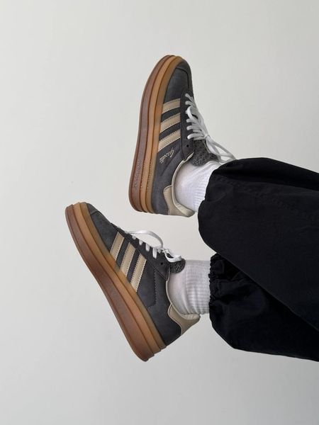 Adidas Gazelle Bold Beige/White/Gum adi-0463-923998 фото