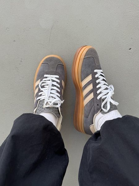 Adidas Gazelle Bold Beige/White/Gum adi-0463-923998 фото