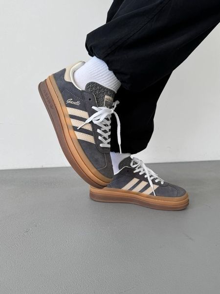 Adidas Gazelle Bold Beige/White/Gum adi-0463-923998 фото