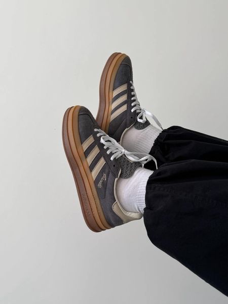 Adidas Gazelle Bold Beige/White/Gum adi-0463-923998 фото